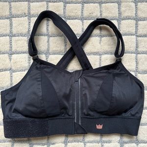 SHEFIT Ultimate Sports Bra, Black/Rose Gold